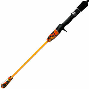 Alternative view of Vara Rapala Skipper + Orange 6’3″(1.91m) PE:3 – Inteiriça – Carretilha 11RASKORC