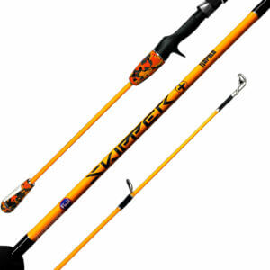 Vara Rapala Skipper + Orange 6’3″(1.91m) PE:3 – Inteiriça – Carretilha 11RASKORC