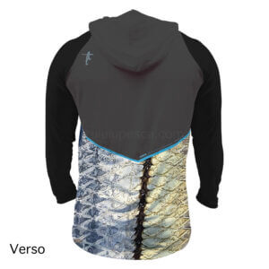 Alternative view of Camiseta Bait Fishing ICY Hodie Robalo com Capuz