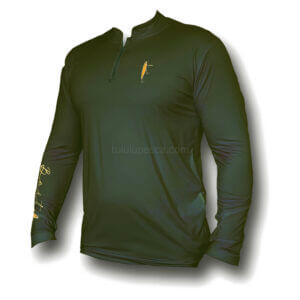 Camiseta Bait Fishing ICY Verde Musgo