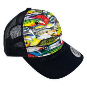 Alternative view of Boné Rapala Preto Desenho Iscas 43GORLRS
