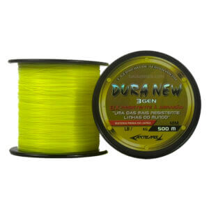 Linha Monofilamento Artemis Dura New Amarelo - 500 m