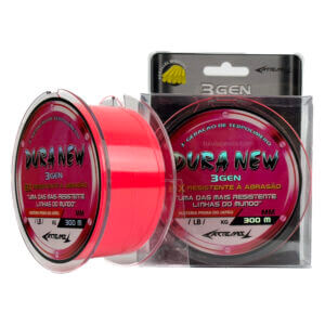 Linha Monofilamento Artemis Dura New Rosa - 300 m