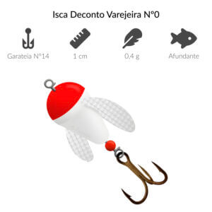 Alternative view of Isca Deconto Varejeira Nº0 - 1 cm 0,4 g