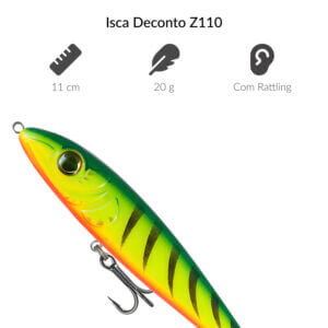 Alternative view of Isca Deconto Z110 - 11 cm 20 g