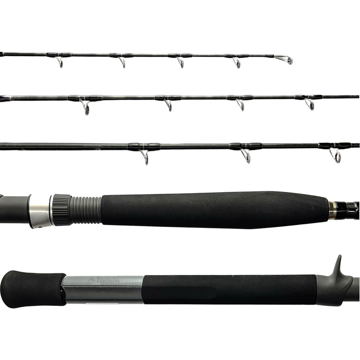 Vara de Pesca para Carretilha Shimano Trevala 100 lbs 6'6" (1,98 m) TVC66MH2SA - 2 partes