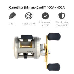 Alternative view of Carretilha Shimano Cardiff 400 A / 401 A