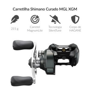 Alternative view of Carretilha Shimano Curado MGL 200 XGM / 201 XGM