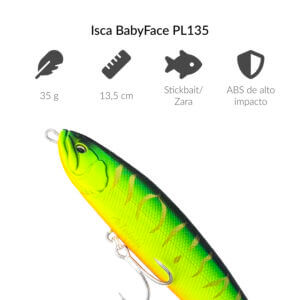 Alternative view of Isca BabyFace PL135 - 13,5 cm 35 g