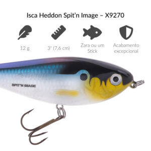 Alternative view of Isca Heddon Spit'n Image - X9270 - 3" (7,6 cm) 12 g