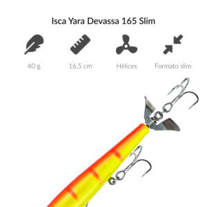 Alternative view of Isca Yara Devassa 165 Slim - 16,5 cm 40 g
