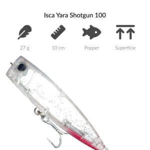 Alternative view of Isca Yara Shotgun 100 - 10 cm 27 g