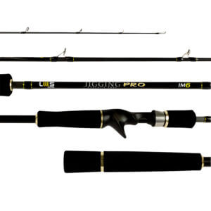 Vara de Pesca para Carretilha Lumis Jigging Pro Up-Set 40 lb 6'3" (1,90 m) JGPC632H - 2 partes - PE 2 - 4