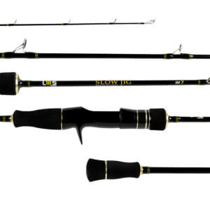 Vara de Pesca para Carretilha Lumis Slow Jig Cast 30 lb 6'0" (1,80 m) SJC60301 - Inteiriça - PE 1 - 3