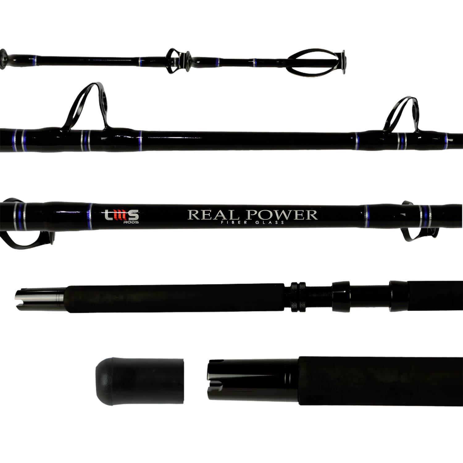 Vara de Pesca para Carretilha Lumis Real Power 160 lb (1,80 m) RP180 - Inteiriça