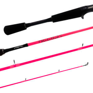 Vara de Pesca para Carretilha Saint Accept Rosa 17 lb 5'6" (1,68 m) 561BC - Inteiriça
