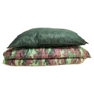 Kit Camping C/ Travesseiro F.A. Colchões Solteiro Camuflado