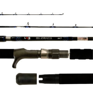 Vara de Pesca para Carretilha Lumis Jig Zirata Up-Set 112 lb 5'8" (1,76 m) JZC58270 - 2 partes - PE 8 - 10