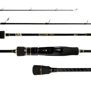 Vara de Pesca para Molinete Lumis Slow Jig 30 lb 6'3" (1,92 m) SJS63301 - Inteiriça - PE 1 - 3