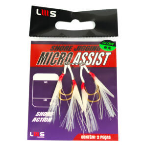 Alternative view of Anzol Lumis Suporte Hook Micro Assist - Glow – Pacote c/ 2 unidades