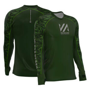 Camiseta Mar Negro Masculina Premium Flex Camo Green - Referência 30201