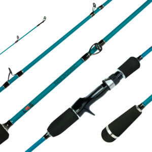 Vara de Pesca para Carretilha Lumis Rise Jigging 40 lb 6'3" (1,92 m) RSJC63401 - Inteiriça - PE #4