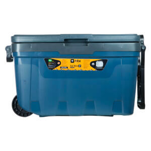 Caixa Térmica com Rodas Nautika Ice Box Cinza e Azul - 45 L