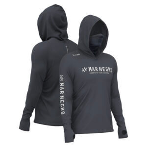 Camiseta Mar Negro Masculina X Protect 360 Chumbo - Referência 30171