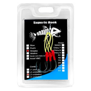 Alternative view of Micro Suporte Hook Simples Bravos Chinu – Pacote c/ 3 unidades