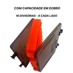 Alternative view of Estojo Rochel Pesca Box 30 Duplo Colorido