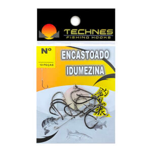 Alternative view of Anzol Technes Idumezina Encastoado Rígido – Pacote c/ 10 unidades