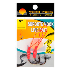 Alternative view of Anzol Technes Suporte Hook Live Bait – Pacote c/ 2 unidades
