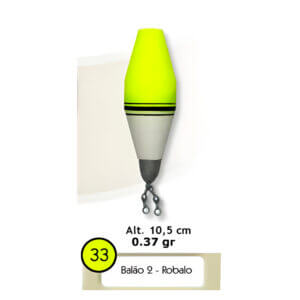 Alternative view of Bóias Barão - Bóia Balão 2 Robalo Ref. 33 - 37g