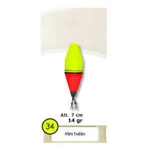 Alternative view of Bóias Barão - Bóia Mini Balão Ref. 34 - 14g