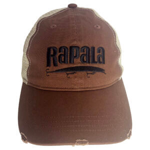 Boné Rapala Marrom E Creme New 43GORAMARV