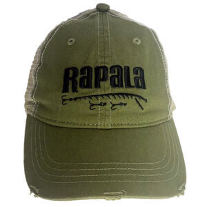 Boné Rapala Verde E Bege 43GORAMARV2