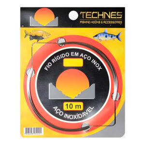 Cabo de Aço Inox Rígido Technes - 10 metros