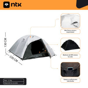 Alternative view of Barraca Nautika Onix 4 Pessoas -150700