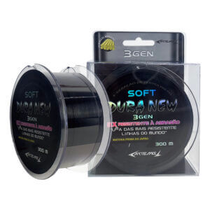 Linha Monofilamento Artemis Dura New Soft - Preta - 300 m