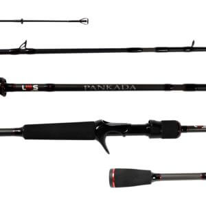 Vara de Pesca para Carretilha Lumis Pankada 17 lb 5'8" (1,76 m) PNC58173 - 3 partes
