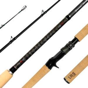 Vara de Pesca para Carretilha Lumis Tamba Carbon - Special Series 60 lb 8'0" (2,40 m) TMC80602 - 2 partes