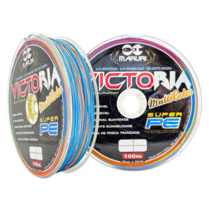 Linha Multifilamento Maruri Victoria 8x Super P.E. - Multicolor 100m