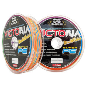 Alternative view of Linha Multifilamento Maruri Victoria 8x Super P.E. - Multicolor 100m