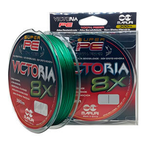 Linha Multifilamento Maruri Victoria 8x Super P.E. - Verde 300m