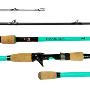 Vara de Pesca para Carretilha Lumis Invokada Blue Green 14 lb 5'8" (1,73 m) INVC58141BG - Inteiriça