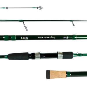 Vara de Pesca para Molinete Lumis Mawashy 17 lb 6'0" (1,83 m) MWS60172 - 2 partes