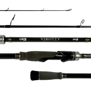 Vara de Pesca para Molinete Lumis Virotty Up-Set 30 lb 7'5" (2,26 m) VRTS75302UP - 2 partes