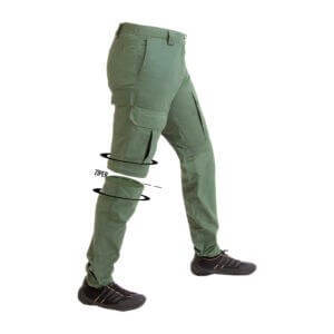 Calça Mar Negro Masc. Premium Com Ziper - Verde - Ref. 49270