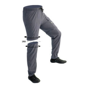 Calça Mar Negro Masc. Hidronatic Com Ziper - Chumbo - Ref. 49427