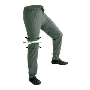 Calça Mar Negro Masc. Hidronatic Com Ziper - Musgo - Ref. 49427